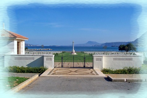 Souda Bay Cemetery gate Souda Bay Cemetery gate