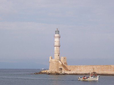 Attractions: the lighthouse Chania