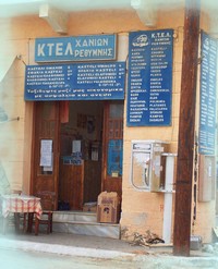 A Crete Bus station